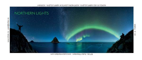 Bilde av Magnet Nordlys Panorama Srfuglya - EAN: 